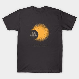 Total Solar Eclipse Granbury, Texas T-Shirt